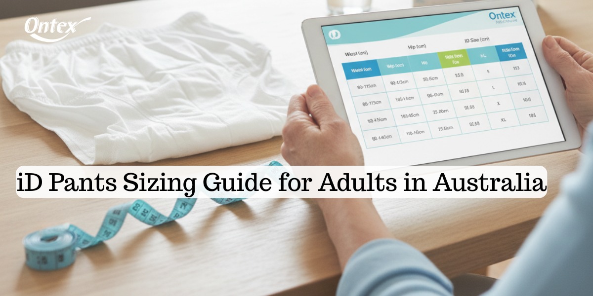 iD Pants Sizing Guide for Adults in Australia
