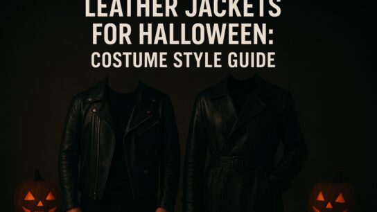 Leather Jackets for Halloween: Costume Style Guide