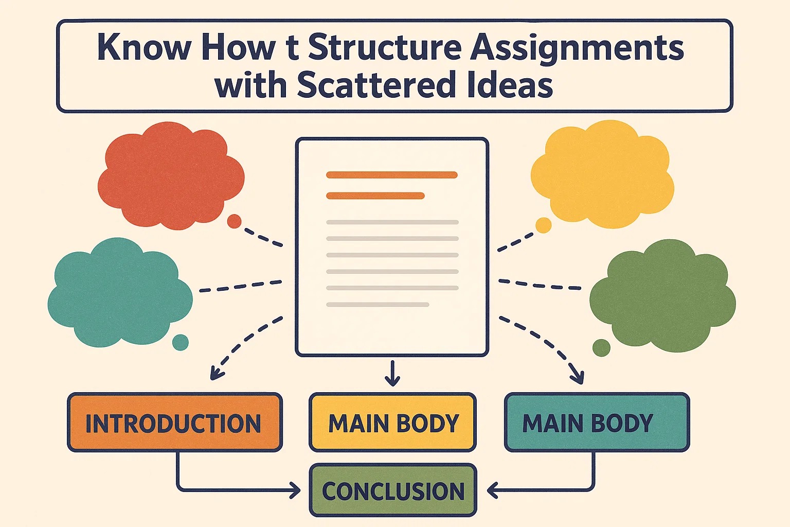 Know How to Structure Assignments with Scattered Ideas