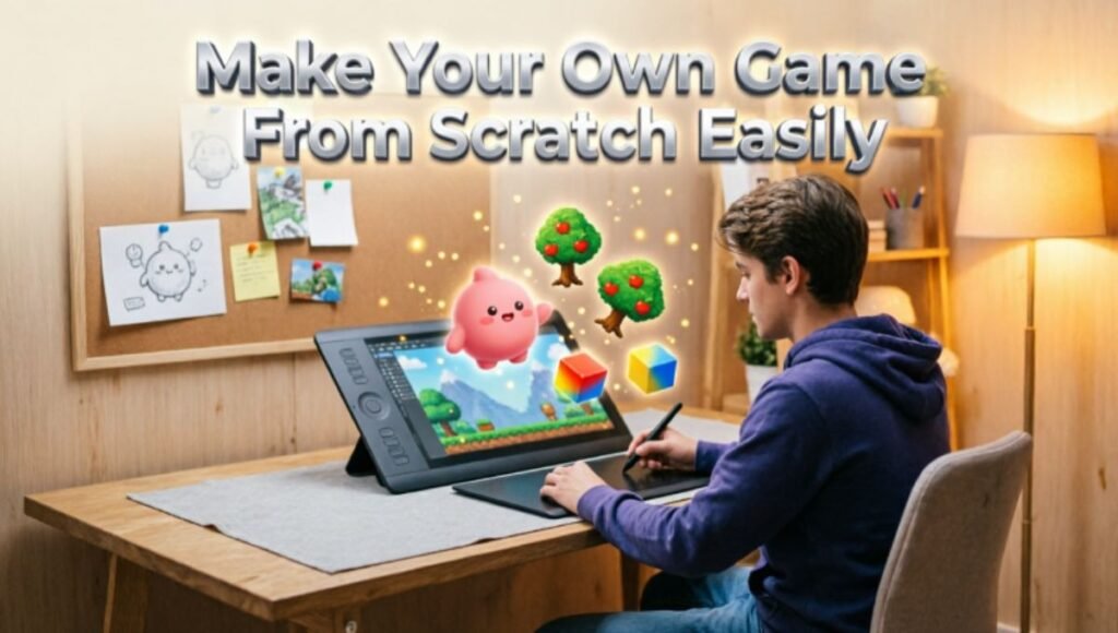 Make Your Own Game From Scratch Easily